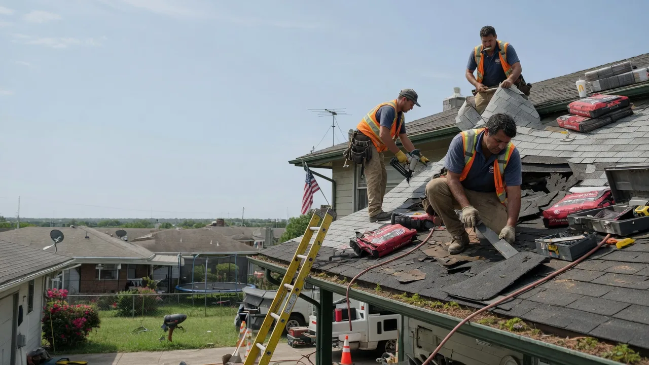 Roof Repair in Vian, OK near me